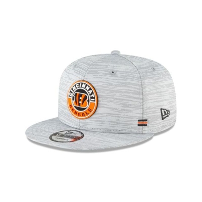 Sapca New Era Cincinnati Bengals NFL Official NFL Fall Sideline 9FIFTY Snapback - Gri